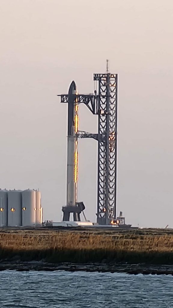 Birdseye View of SpaceX Launchpad
